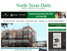 Tablet Screenshot of ntdaily.com